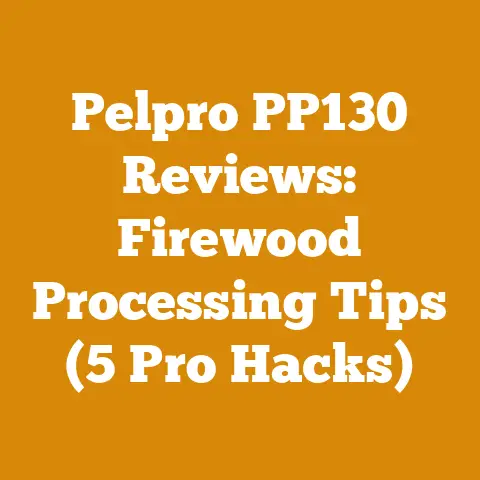 Pelpro PP130 Reviews: Firewood Processing Tips (5 Pro Hacks)