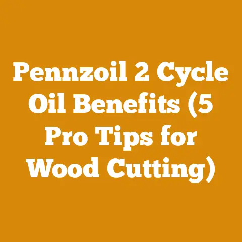 Pennzoil 2 Cycle Oil Benefits (5 Pro Tips for Wood Cutting)