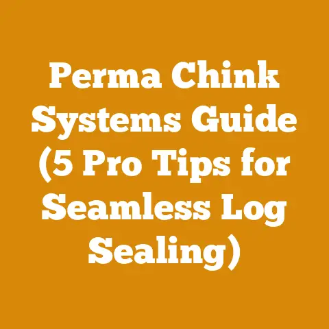 Perma Chink Systems Guide (5 Pro Tips for Seamless Log Sealing)