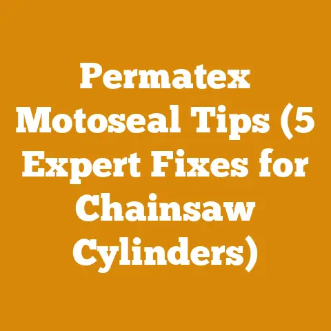 Permatex Motoseal Tips (5 Expert Fixes for Chainsaw Cylinders)