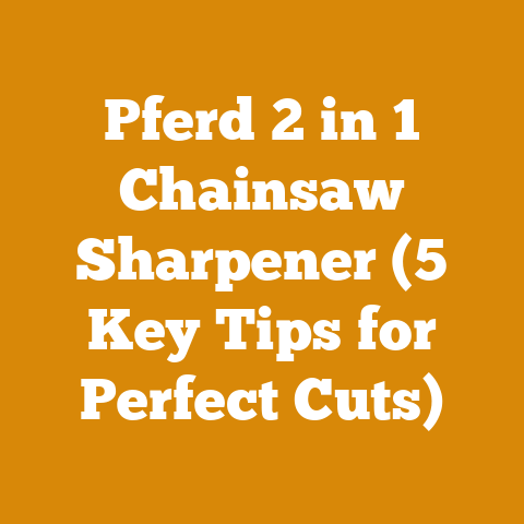 Pferd 2 in 1 Chainsaw Sharpener (5 Key Tips for Perfect Cuts)