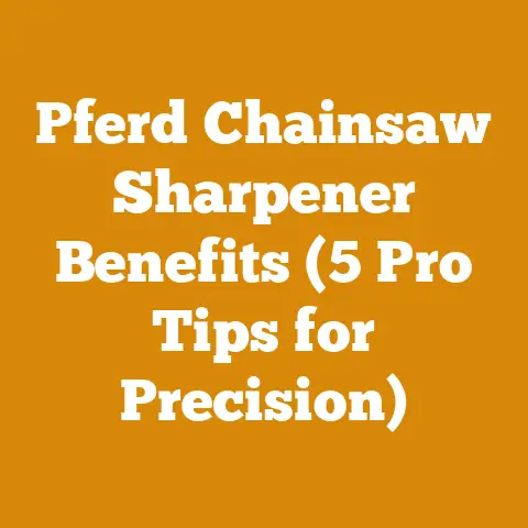Pferd Chainsaw Sharpener Benefits (5 Pro Tips for Precision)