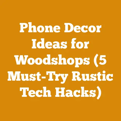 Phone Decor Ideas for Woodshops (5 Must-Try Rustic Tech Hacks)