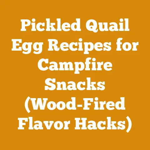 Pickled Quail Egg Recipes for Campfire Snacks (Wood-Fired Flavor Hacks)