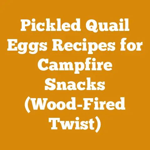 Pickled Quail Eggs Recipes for Campfire Snacks (Wood-Fired Twist)