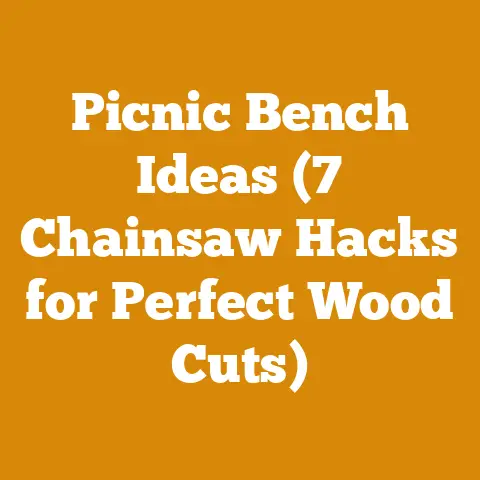 Picnic Bench Ideas (7 Chainsaw Hacks for Perfect Wood Cuts)