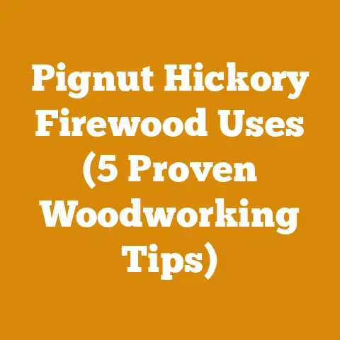 Pignut Hickory Firewood Uses (5 Proven Woodworking Tips)