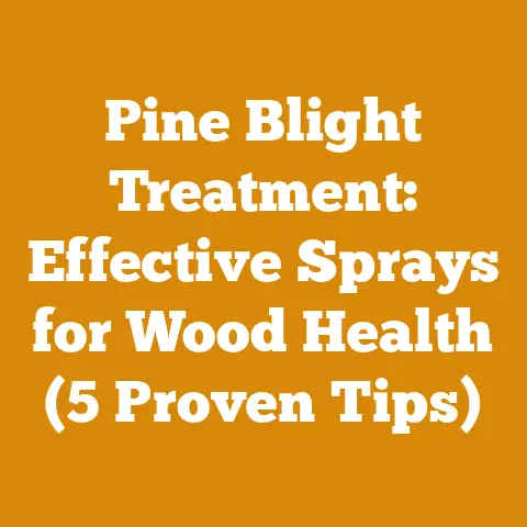 Pine Blight Treatment: Effective Sprays for Wood Health (5 Proven Tips)