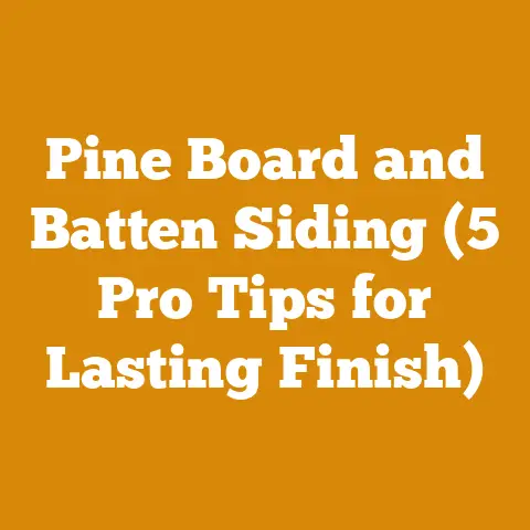 Pine Board and Batten Siding (5 Pro Tips for Lasting Finish)