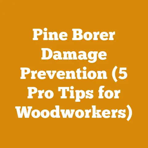 Pine Borer Damage Prevention (5 Pro Tips for Woodworkers)