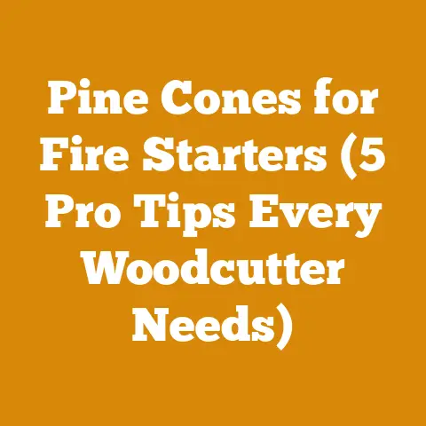 Pine Cones for Fire Starters (5 Pro Tips Every Woodcutter Needs)