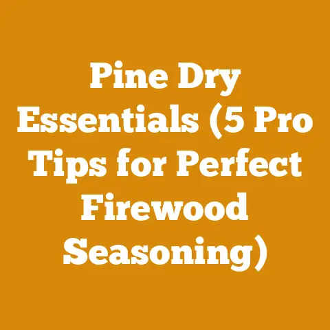 Pine Dry Essentials (5 Pro Tips for Perfect Firewood Seasoning)
