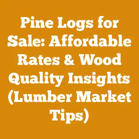 Pine Logs for Sale: Affordable Rates & Wood Quality Insights (Lumber Market Tips)