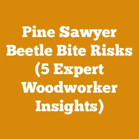 Pine Sawyer Beetle Bite Risks (5 Expert Woodworker Insights)