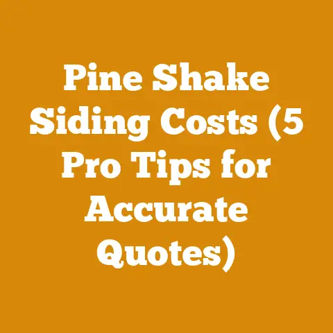 Pine Shake Siding Costs (5 Pro Tips for Accurate Quotes)