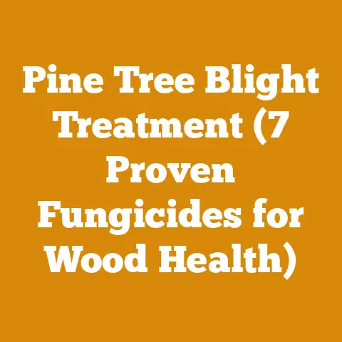 Pine Tree Blight Treatment (7 Proven Fungicides for Wood Health)