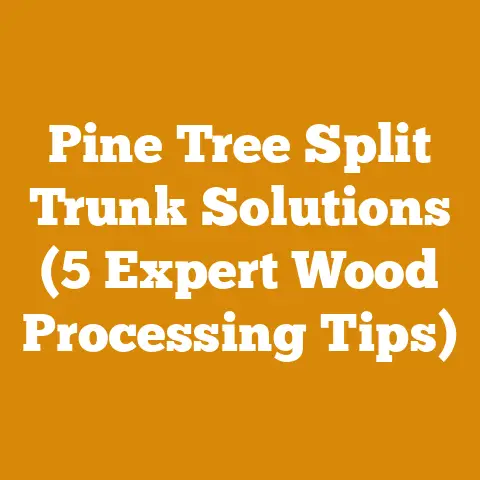 Pine Tree Split Trunk Solutions (5 Expert Wood Processing Tips)