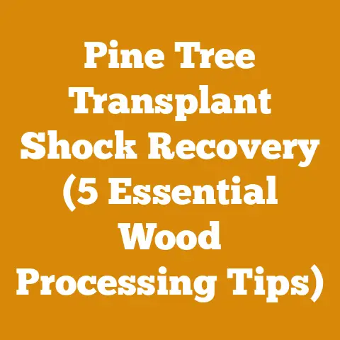 Pine Tree Transplant Shock Recovery (5 Essential Wood Processing Tips)