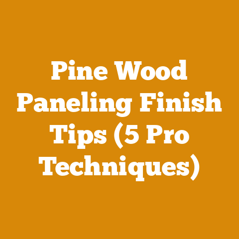 Pine Wood Paneling Finish Tips (5 Pro Techniques)