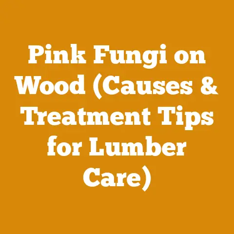 Pink Fungi on Wood (Causes & Treatment Tips for Lumber Care)