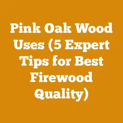 Pink Oak Wood Uses (5 Expert Tips for Best Firewood Quality)