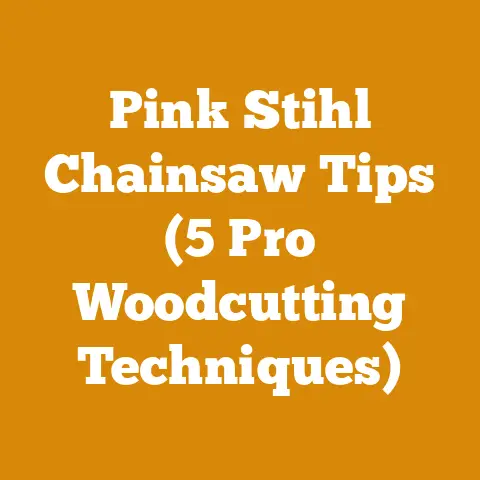 Pink Stihl Chainsaw Tips (5 Pro Woodcutting Techniques)