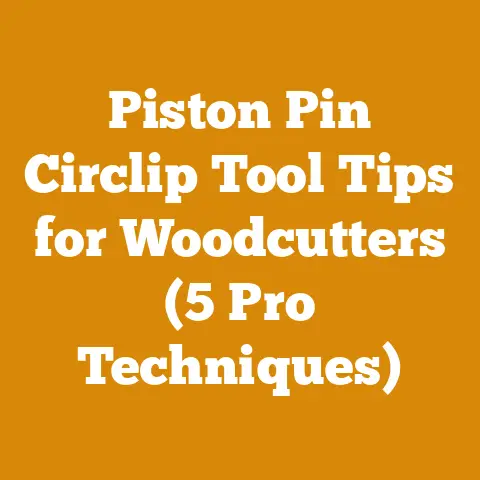 Piston Pin Circlip Tool Tips for Woodcutters (5 Pro Techniques)