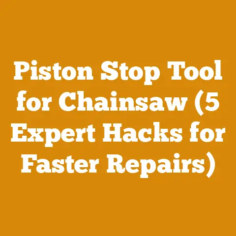 Piston Stop Tool for Chainsaw (5 Expert Hacks for Faster Repairs)