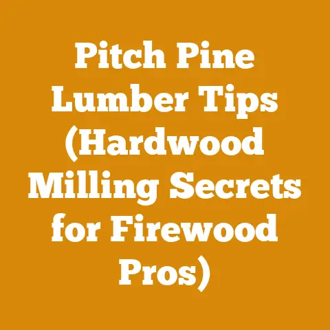 Pitch Pine Lumber Tips (Hardwood Milling Secrets for Firewood Pros)