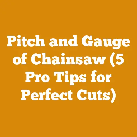 Pitch and Gauge of Chainsaw (5 Pro Tips for Perfect Cuts)