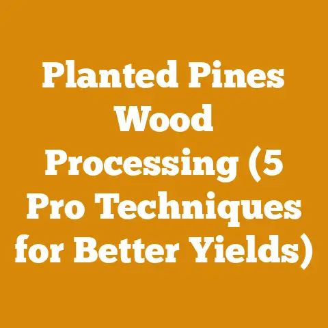 Planted Pines Wood Processing (5 Pro Techniques for Better Yields)
