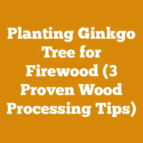 Planting Ginkgo Tree for Firewood (3 Proven Wood Processing Tips)