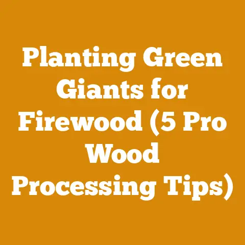 Planting Green Giants for Firewood (5 Pro Wood Processing Tips)