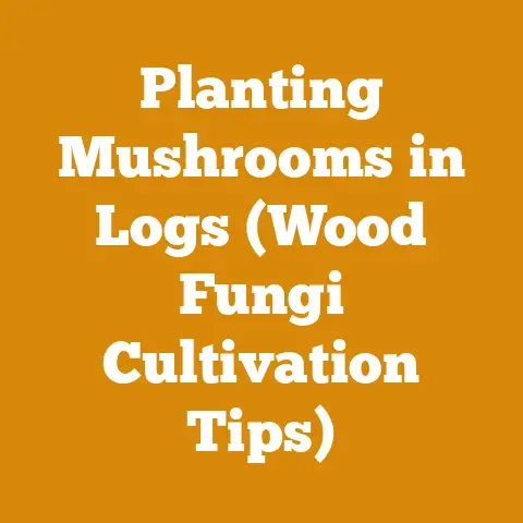 Planting Mushrooms in Logs (Wood Fungi Cultivation Tips)