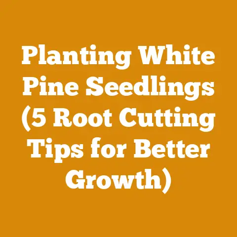 Planting White Pine Seedlings (5 Root Cutting Tips for Better Growth)