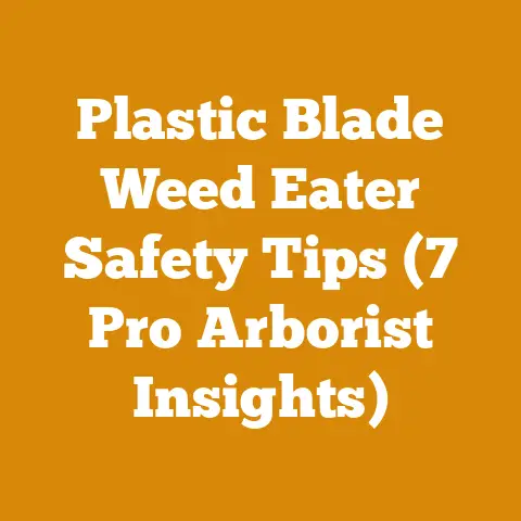 Plastic Blade Weed Eater Safety Tips (7 Pro Arborist Insights)