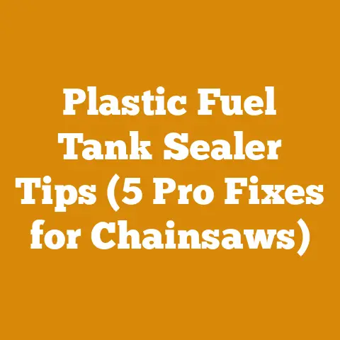 Plastic Fuel Tank Sealer Tips (5 Pro Fixes for Chainsaws)