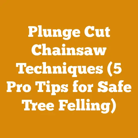 Plunge Cut Chainsaw Techniques (5 Pro Tips for Safe Tree Felling)