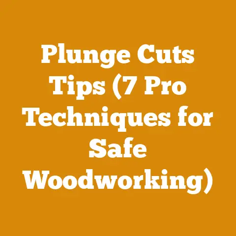 Plunge Cuts Tips (7 Pro Techniques for Safe Woodworking)