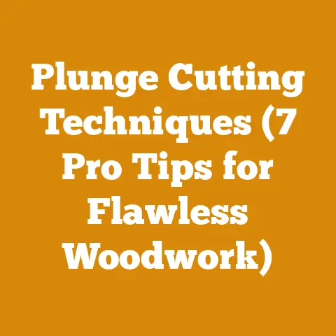 Plunge Cutting Techniques (7 Pro Tips for Flawless Woodwork)