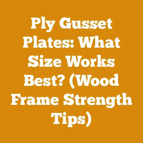 Ply Gusset Plates: What Size Works Best? (Wood Frame Strength Tips)