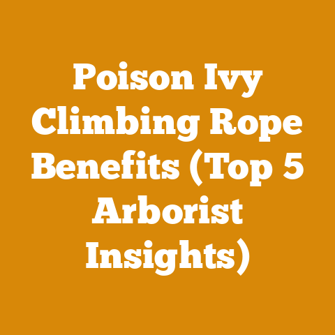 Poison Ivy Climbing Rope Benefits (Top 5 Arborist Insights)