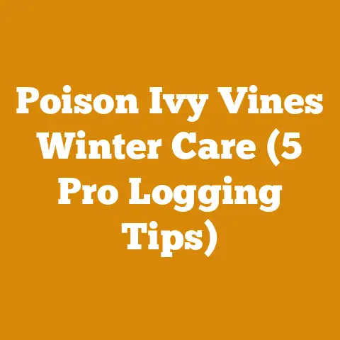 Poison Ivy Vines Winter Care (5 Pro Logging Tips)