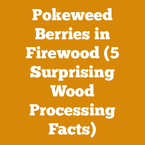 Pokeweed Berries in Firewood (5 Surprising Wood Processing Facts)