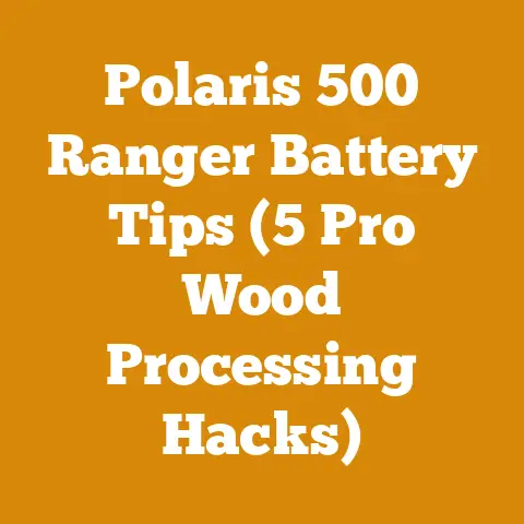 Polaris 500 Ranger Battery Tips (5 Pro Wood Processing Hacks)