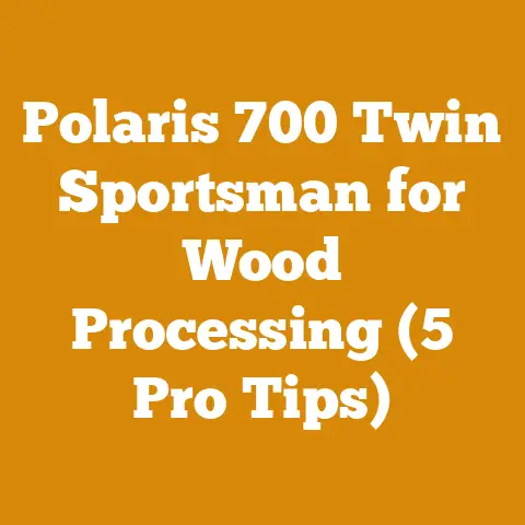 Polaris 700 Twin Sportsman for Wood Processing (5 Pro Tips)