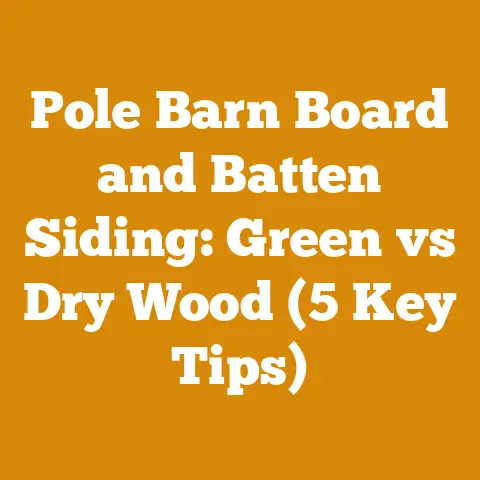 Pole Barn Board and Batten Siding: Green vs Dry Wood (5 Key Tips)