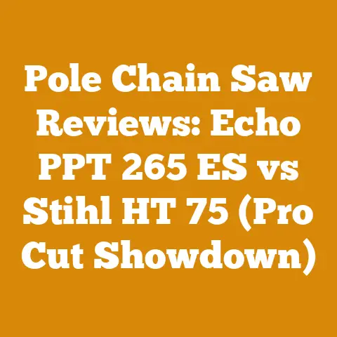 Pole Chain Saw Reviews: Echo PPT 265 ES vs Stihl HT 75 (Pro Cut Showdown)