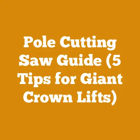 Pole Cutting Saw Guide (5 Tips for Giant Crown Lifts)