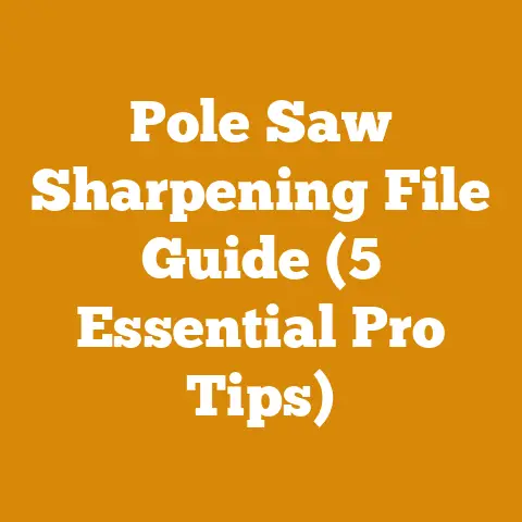 Pole Saw Sharpening File Guide (5 Essential Pro Tips)